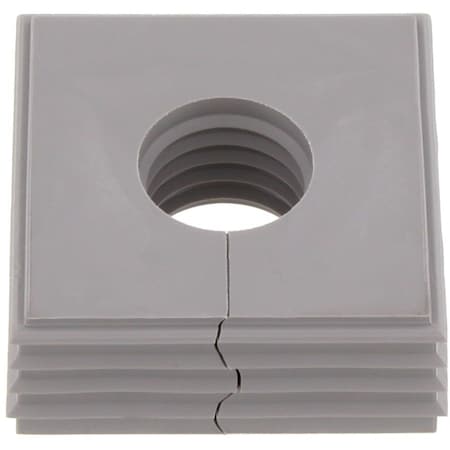 Conta-Clip Large Seal, 17.7 mm. H x 42.8 mm. W x 42.8 mm. L, Thermoplastic Elastomer 28579.6